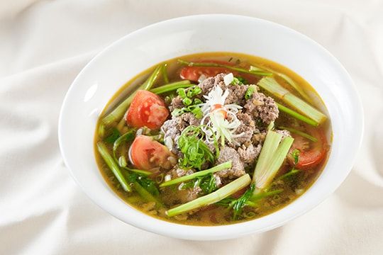 Cách làm món canh rau cần thanh phục nhiệt