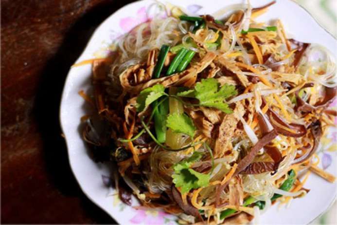 Cách làm món măng xào khô