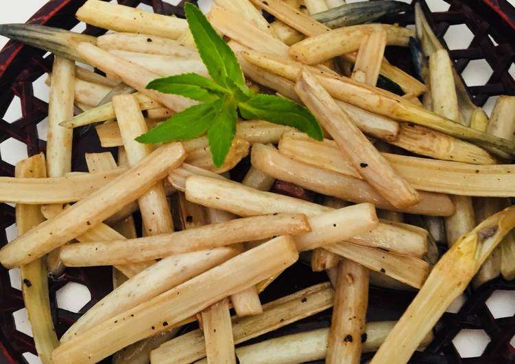 Cách làm món ngó sen xào mềm