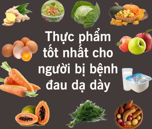 Thực phẩm tốt nhất cho người bị viêm loét dạ dày