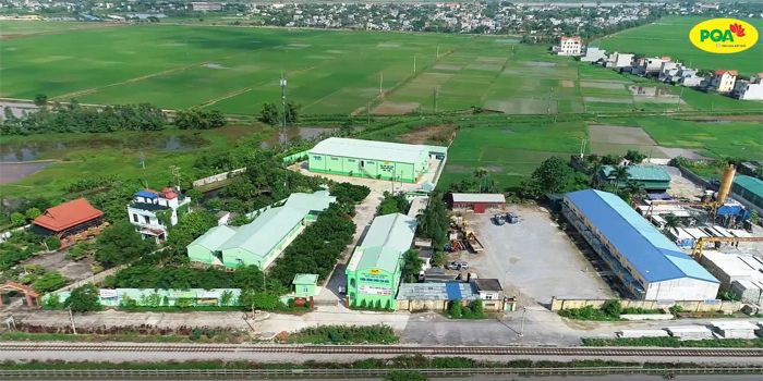 PQA Khuôn viên xanh, hoa dược liệu khoe sắc ở Nam Định